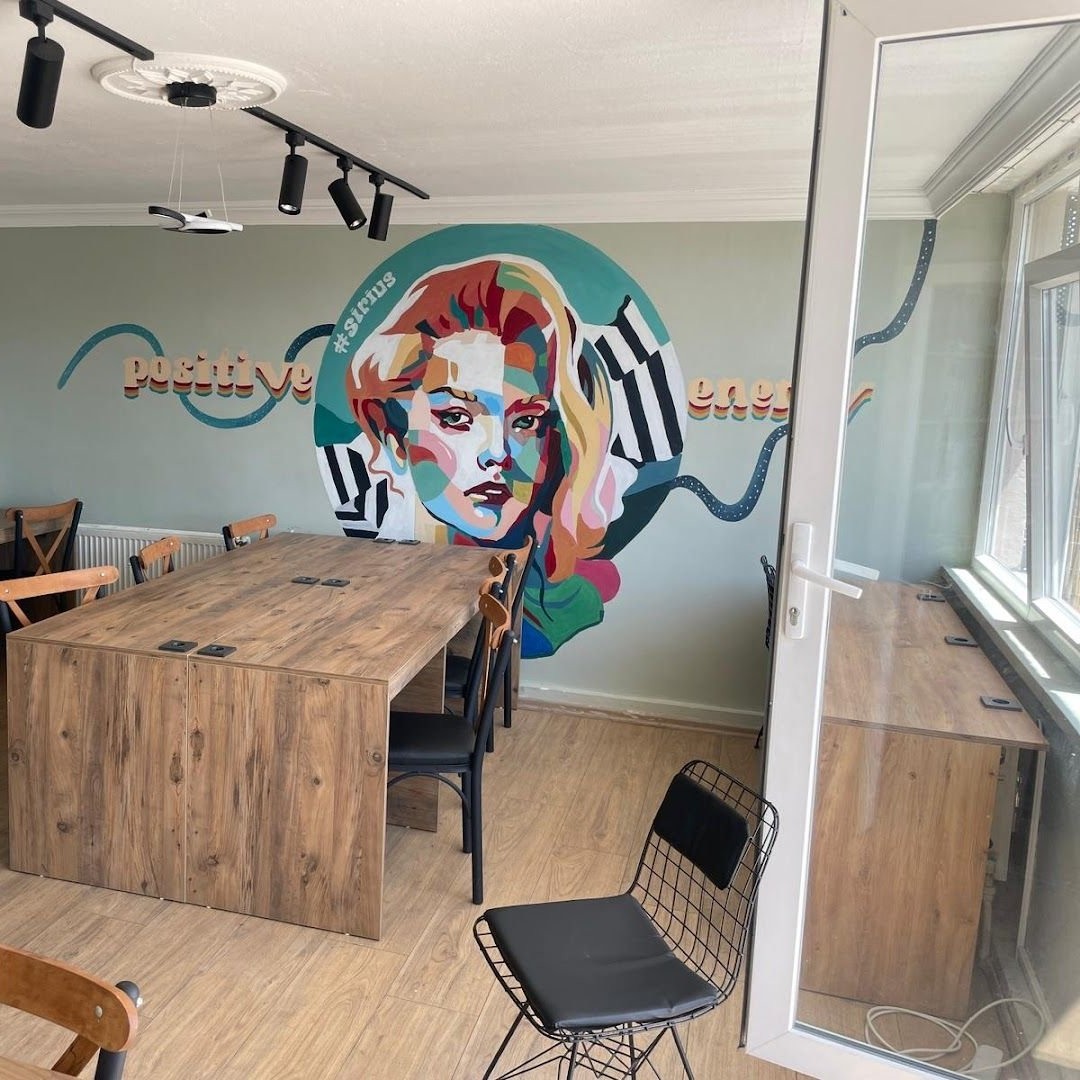 Sirius Kafe çalışma alanı